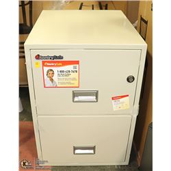 NEW 2 DRAWER CENTURY SAFE FIRE FILING CABINET