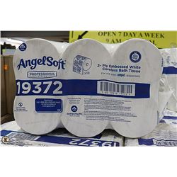 PACK OF 18 ROLLS ANGEL SOFT 2 PLY BATHROOM TISSUE