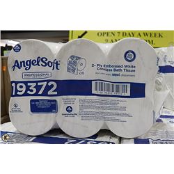 PACK OF 18 ROLLS ANGEL SOFT 2 PLY BATHROOM TISSUE