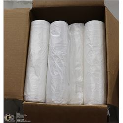 CASE OF 43" X 48" CLEAR FOOD GRADE BAGS