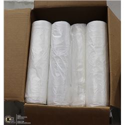 CASE OF 43" X 48" CLEAR FOOD GRADE BAGS