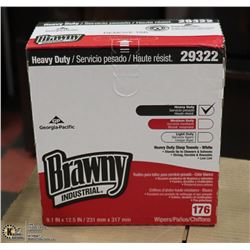 CASE OF BRAWNY INDUSTRIAL HEAVY DUTY SHOP TOWELS