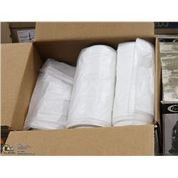 CASE OF 125 CLEAR FOOD GRADE BAGS 36" X 50"