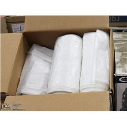 CASE OF 125 CLEAR FOOD GRADE BAGS 36" X 50"