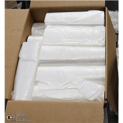 CASE OF 30" X 38:" CLEAR FOOD GRADE BAGS