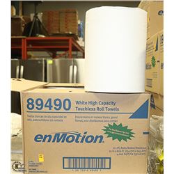 CASE OF 6 ENMOTION HIGH CAPACITY TOUCHLESS ROLL