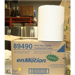 CASE OF 6 ENMOTION HIGH CAPACITY TOUCHLESS ROLL