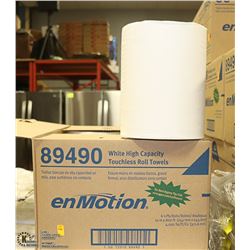 CASE OF 6 ENMOTION HIGH CAPACITY TOUCHLESS ROLL
