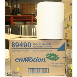 CASE OF 6 ENMOTION HIGH CAPACITY TOUCHLESS ROLL