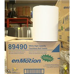 CASE OF 6 ENMOTION HIGH CAPACITY TOUCHLESS ROLL