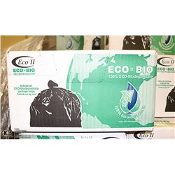 CASE OF 200 - 35" X 48" REGULAR BLACK GARBAGE BAGS