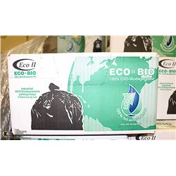 CASE OF 200 - 35" X 48" REGULAR BLACK GARBAGE BAGS