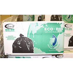 CASE OF 200 - 35" X 48" REGULAR BLACK GARBAGE BAGS