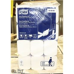 PACK OF 12 TORK BRAND CONTINUIOUS HAND TOWELS