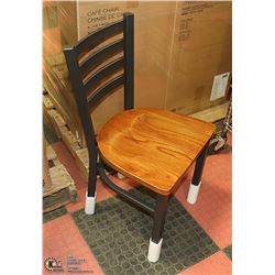 NEW MODEL #25183 BLACK METAL CAFE CHAIR