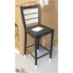 NEW MODEL #25189 BLACK METAL BISTRO BAR STOOL