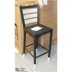 NEW MODEL #25189 BLACK METAL BISTRO BAR STOOL