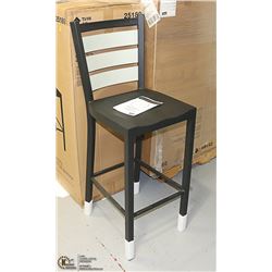 NEW MODEL #25189 BLACK METAL BISTRO BAR STOOL