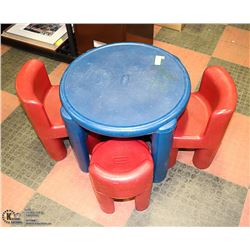 LITTLE TIKES TABLE + 4 CHAIRS