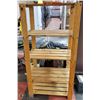 Image 1 : 5-TIER SOLID PINE WOOD SHELF