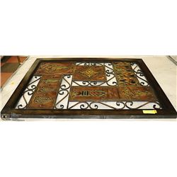 METAL WALL HANGING 30" X 40
