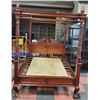 Image 3 : VINTAGE CANOPY QUEEN SIZE BED FRAME