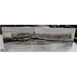 ABSTRACT PAINTING 47 X16