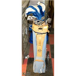 DYNAMAX GOLF CLUBS WITH BAG & CART