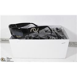 BOX OF DESIGNER GLASSES