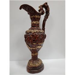 DECORATIVE PLASTER JUG 32" TALL