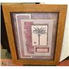 Image 1 : WINDOW BOX PALM TREE FRAMED PICTURE