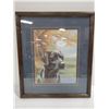 Image 1 : 18 x 20 FRAMED LAB PAINTING BY B.CHAMBERS
