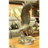 Image 1 : SOLID BRASS EAGLE 12" TALL