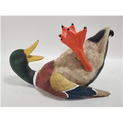 DUCK WINE BOTTLE HOLDER FIGURE