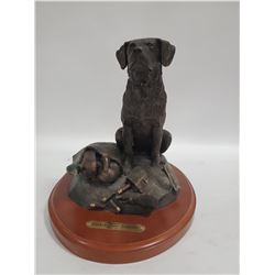 DUCKS UNLIMITED LTD EDITION SCULPTURE "PATIENCE"