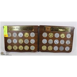 LOT OF 2 PRIME MINISTER TOKEN PLAQUES
