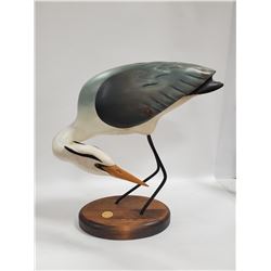 GORDON ALCORN HERRING SCULPTURE BY DUCKS