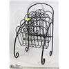 Image 1 : BLACK METAL MAGAZINE RACK