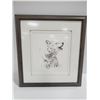 Image 1 : 17 X 18 PENCIL SKETCH BY MAURAUDE BAYNTON SIGNED
