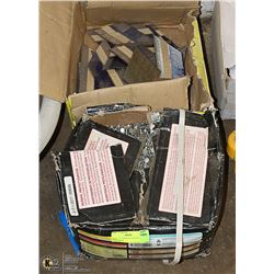 BOX 1-1/2" SHINGLE NAILS & 3/4" STRIP AIR GUN