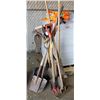 Image 1 : 10PCS SHOVELS, RAKE, COAL SHOVEL & SHINGLE