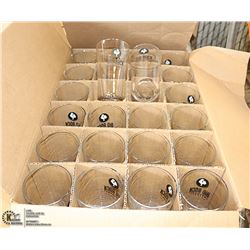 CASE OF 24 20 OZ BIG ROCK BEER GLASSES