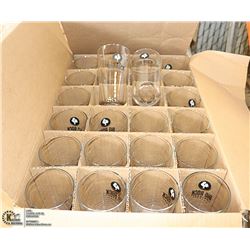 CASE OF 24 20 OZ BIG ROCK BEER GLASSES