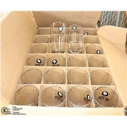 CASE OF 24 20 OZ BIG ROCK BEER GLASSES