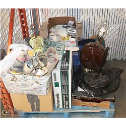 PALLET MISC GLASS AND HOUSEWARES ITEM