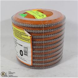 STACK OF 10 WALTER ABRASIVE FLAP DISC 5" X 7/8"