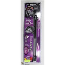 MASTERLOCK TITANIUM HIGH SECURITY STEERING WHEEL
