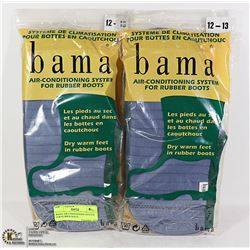 BAMA AIR CONDITIONING SYSTEM FOR RUBBER BOOTS