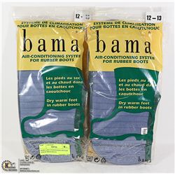 BAMA AIR CONDITIONING SYSTEM FOR RUBBER BOOTS