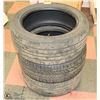 Image 1 : LOT OF THREE 215 50 R17 TIRES